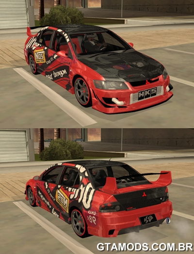 Mitsubishi Lancer Evolution VIII Dragon